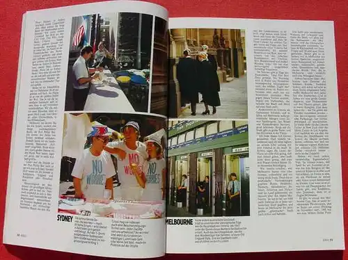 (1011210) Reisemagazin GEO-Spezial "Australien". 1986. 184 Seiten. Verlag Gruner + Jahr, Hamburg