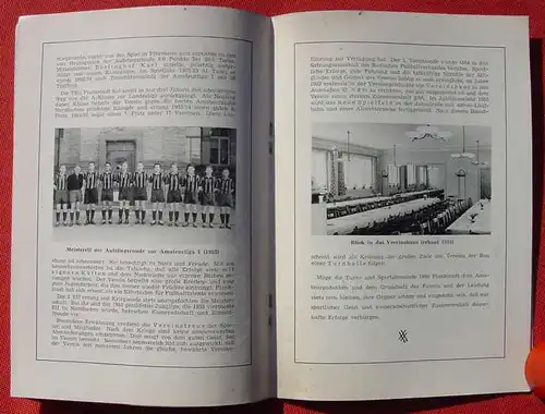 (1011226) Plankstadt. Festschrift. Fussball-Jubilaeum 1905-1955. 44 S.,