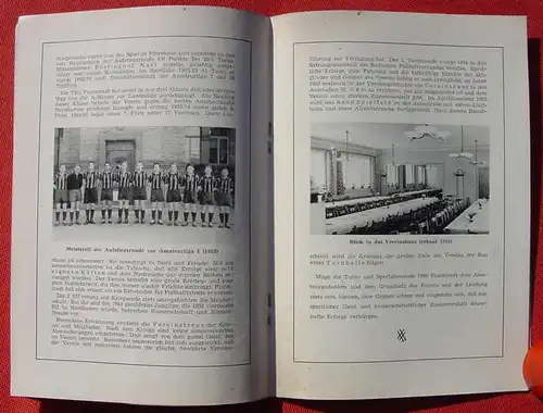 () Plankstadt. Festschrift. Fussball-Jubilaeum 1905-1955. 44 S.,