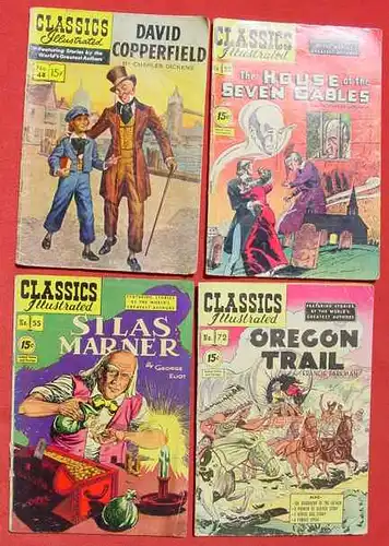 25 x USA Comics. Classics Illustrated. Zum Teil sehr alt (1038027)