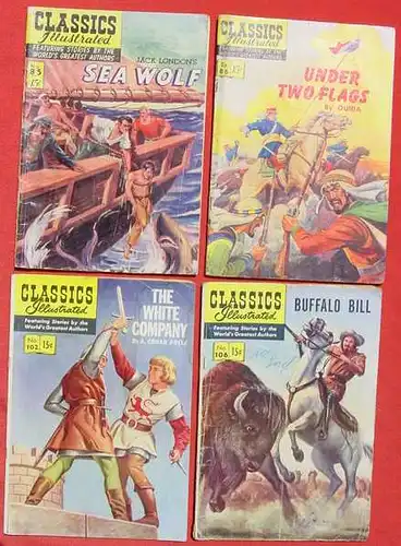 25 x USA Comics. Classics Illustrated. Zum Teil sehr alt (1038027)