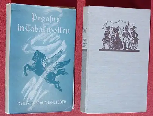 (1012513) Wendel "Pegasus in Tabakwolken" Rauchergedichte. Holzstiche. 1934 Hiersemann-Verlag, Leipzig