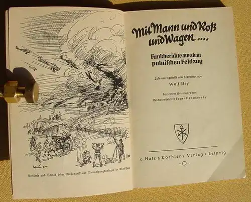 () "Mit Mann und Ross und Wagen ...". Feldzug Polen. 128 S., 1939 Zeitbuecherei Nr. 1