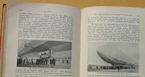 () "Deutsches Maedchenbuch" 17. 410 S., Thienemann, Stuttgart um 1912. # Luftschiff # Zeppelin # Eckener