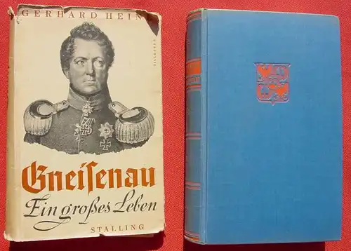 (1012667) Gerhard Heine "Gneisenau". 280 S., Stalling-Verlag, Oldenburg 1938