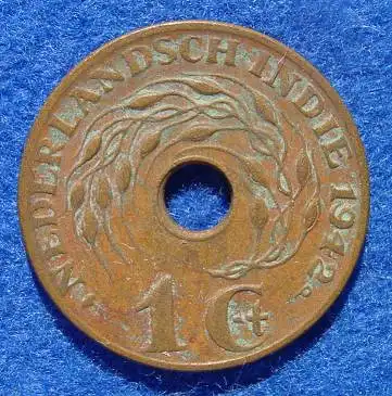 (1015618) Niederlaendisch Indien 1 Cent 1942