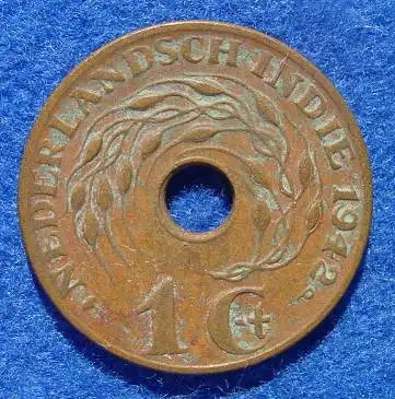 () Niederlaendisch Indien 1 Cent 1942