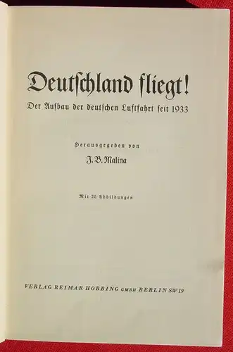 (2002364) Deutschland fliegt ! Der Aufbau der deutschen Luftfahrt seit 1933, 178 Seiten