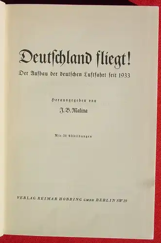 () Deutschland fliegt ! Der Aufbau der deutschen Luftfahrt seit 1933, 178 Seiten