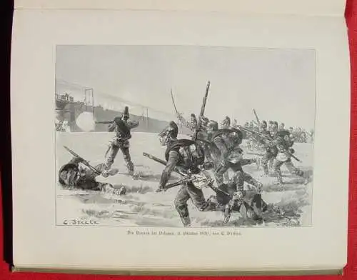 NEU : Versandkosten ab Euro 6,00 / BRD (intern ) "Der Krieg gegen Frankreich 1870-71 und Einigung Deutschlands". 'Zur 25-jährigen Wiederkehr der Gedenktage von 1870/71'. Von Th. Lindner. Leinenband. Grossformat ca. 23 x 31 cm....