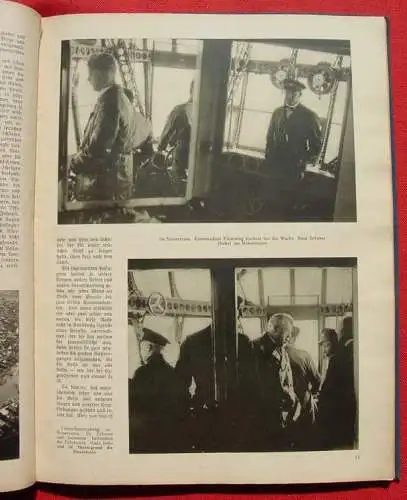 NEU : Versandkosten ab 6 Euro ! () Zeppelin faehrt um die Welt. Grossband 1929. Gedenkbuch der Woche  "Zeppelin faehrt um die Welt". 'Das Gedenkbuch der Woche'. Grossformat ca. 25 x 32 cm, Leinen, 100 Seiten,  mit 161 Abbildungen nach...
