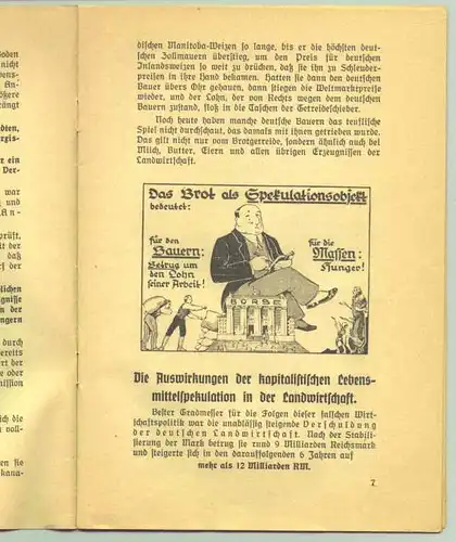 (2001300) Propaganda-Heft. Nationalsozialistische Agrarpolitik, 24 S., um 1934 ?