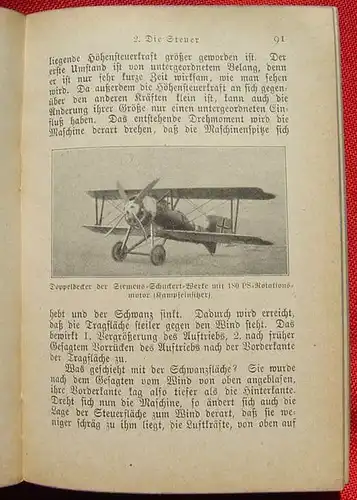 (2002440) "Das Fliegen" Baumann. Illustrierte Taschenbuch f.d. Jugend. 1921