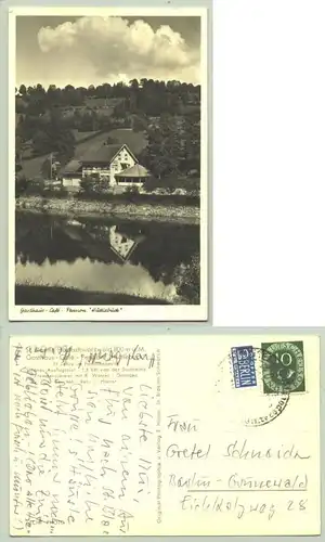 (1024178) St. Blasien um 1950. Ansichtskarte. Gasthaus Hüttlebuck