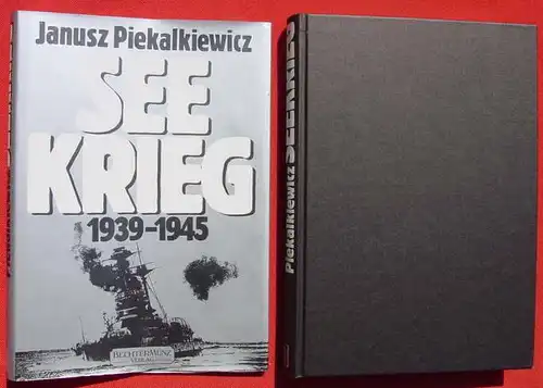 (0350596) Piekalkiewicz "Seekrieg 1939-1945". Grossformat ! Suedwest-Verlag Muenchen / Bechtermuenz-Verlag 1989