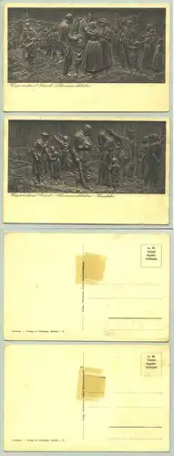 (1021470)  2 Ansichtskarten "Kriegerdenkmal Gutach". PLZ-Bereich pauschal 77793. Postalisch nicht gelaufen, um 1920er Jahre ? Rueckseiten 2 kl. Tesa