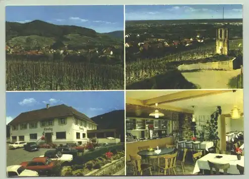 () Eisental um 1970. Ansichtskarte. "Gasthaus Weinberg, Buehl-Eisental. Bes. Max Maier. PLZ-Bereich pauschal 77815. Postalisch nicht gelaufen