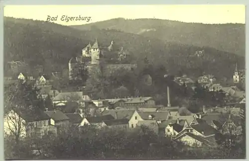 (1016687) Ansichtskarte "Bad Elgersburg". Marke u. Stempel von 1910. PLZ-Bereich 98717