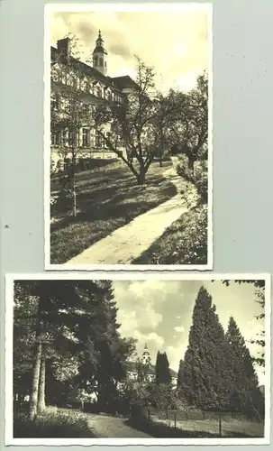 (1021185) 2 Ansichtskarten. Langensteinbach - Bibelheim Bethanien. PLZ-Bereich pauschal 76307. Postalisch nicht gelaufen, um 1956