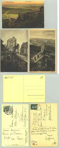 ()  3 alte Ansichtskarten mit Motiven aus Baden-Baden. PLZ-Bereich pauschal 76530. Postalisch nur 2 AK gelaufen 1911 u. 1928