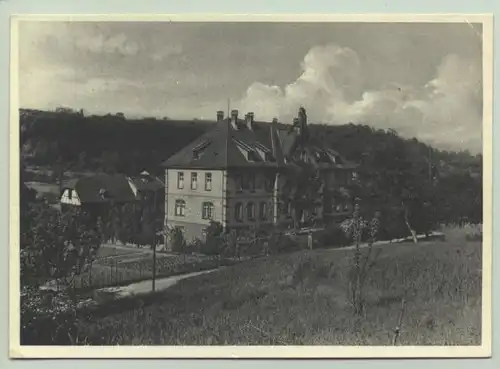 Weingarten um 1935 (intern : )  Ansichtskarte. Jugendheimstaette der NSV. PLZ-Bereich pauschal 76356. Postalisch nicht gelaufen, um 1935