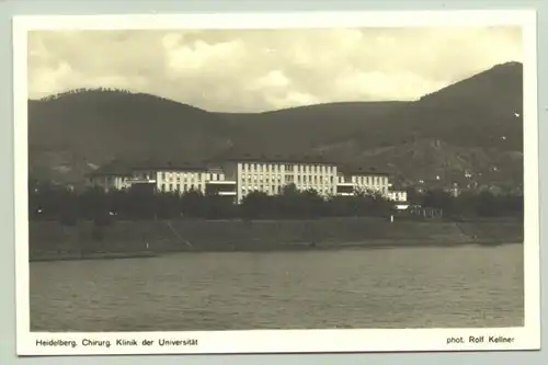 (1019636) Alte Foto-Ansichtskarte "Heidelberg - Chirurg. Klinik der Universitaet". Postalisch nicht gelaufen, vermutlich um 1955