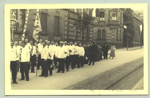 (1019271) Alte Foto-Ansichtskarte angeblich von HEIDELBERG. Abb. zeigt Festzugsteilnehmer in der NS-Zeit um 1935