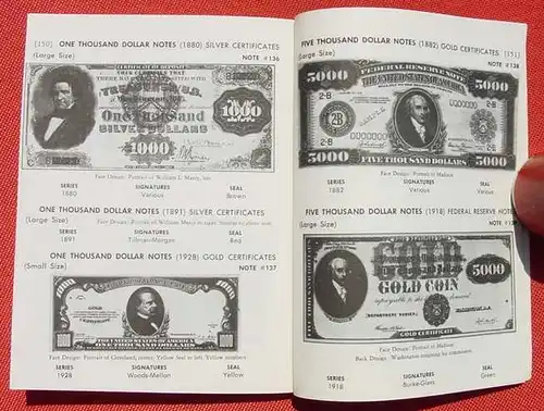 () USA Paper Money Guide 1968. 160 Seiten