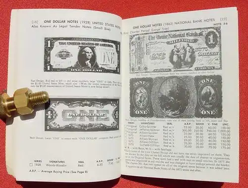 (1038864) USA Paper Money Guide 1968. 160 Seiten