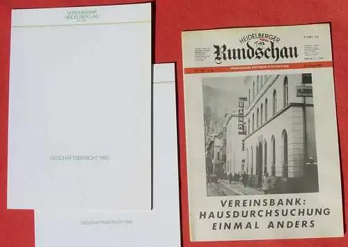 Neu : Versandkosten ab Euro 7,00 / BRD. (1049199) BAKOLA-Report. Mitarbeiter-Zeitschrift der Badischen Kommunalen Landesbank. Ausgaben Nr. 1/1978 lückenlos bis Nr. 1/1983 (21 Magazine in TOP Zustand. Format je 21 x 30 cm. Beilagen : Heidelberger...