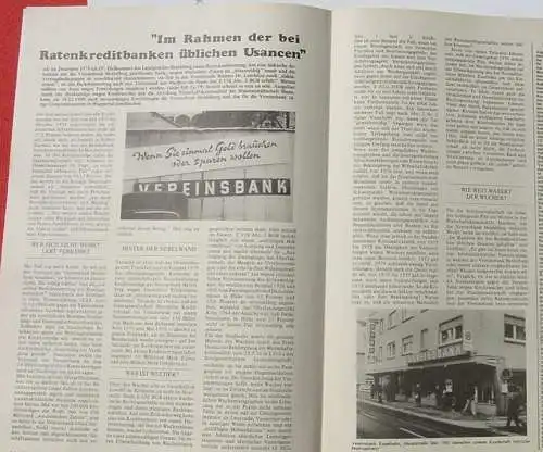 Neu : Versandkosten ab Euro 7,00 / BRD. (1049199) BAKOLA-Report. Mitarbeiter-Zeitschrift der Badischen Kommunalen Landesbank. Ausgaben Nr. 1/1978 lückenlos bis Nr. 1/1983 (21 Magazine in TOP Zustand. Format je 21 x 30 cm. Beilagen : Heidelberger...