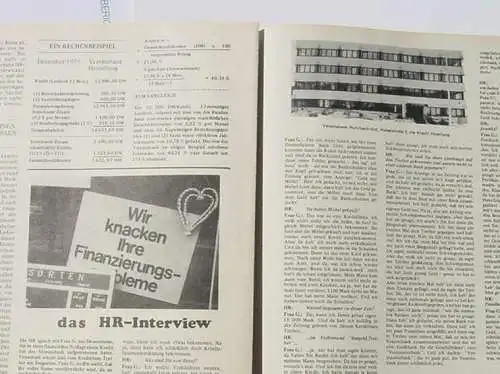 Neu : Versandkosten ab Euro 7,00 / BRD. (1049199) BAKOLA-Report. Mitarbeiter-Zeitschrift der Badischen Kommunalen Landesbank. Ausgaben Nr. 1/1978 lückenlos bis Nr. 1/1983 (21 Magazine in TOP Zustand. Format je 21 x 30 cm. Beilagen : Heidelberger...