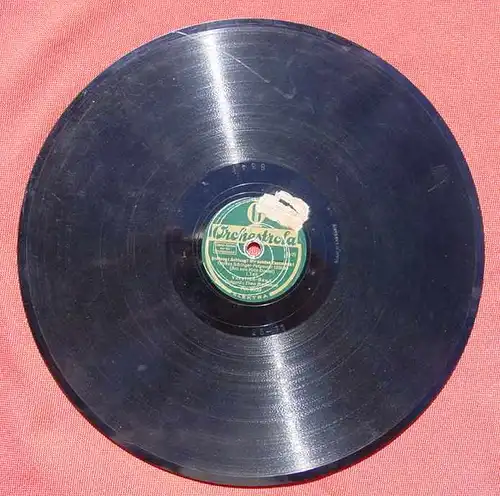 () Vocalion-Band. Schlager-Potpourri 1929/30. Auf alter Schellack-Schallplatte. Siehe bitte Beschreibung u. Bilder