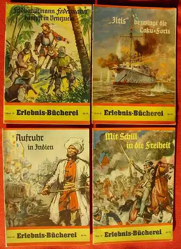 (1047140)  Gelegenheit ! 101 x versch. Erlebnis-Bücherei. Originalhefte 1940-45. Versandkosten ab 6 Euro.  Siehe bitte auch Beschreibung u. Bilder.