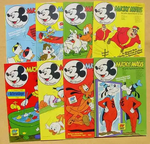 (1043883) Micky Maus-Hefte aus Jahrgang 1973 (32 Originalhefte !) Guter Zustand ! # Walt Disney