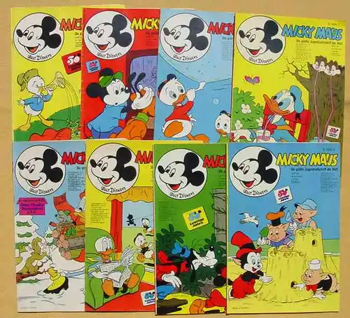 (1043883) Micky Maus-Hefte aus Jahrgang 1973 (32 Originalhefte !) Guter Zustand ! # Walt Disney