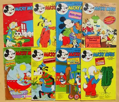 () Micky Maus-Hefte aus Jahrgang 1976 (40 Originalhefte !) # Walt Disney