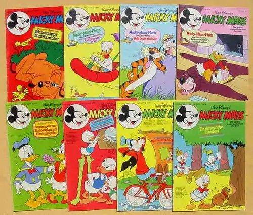 (1043886) Micky Maus-Hefte aus Jahrgang 1976 (40 Originalhefte !) # Walt Disney