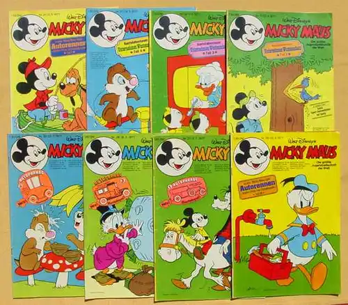 (1043887) Micky Maus-Hefte aus Jahrgang 1977 (33 Originalhefte !) # Walt Disney