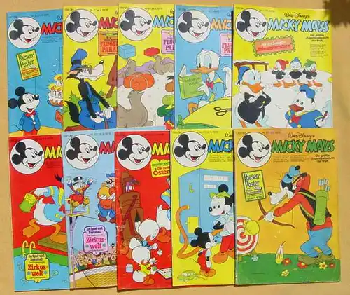 (1043888) Micky Maus-Hefte aus Jahrgang 1978 (36 Originalhefte !) # Walt Disney