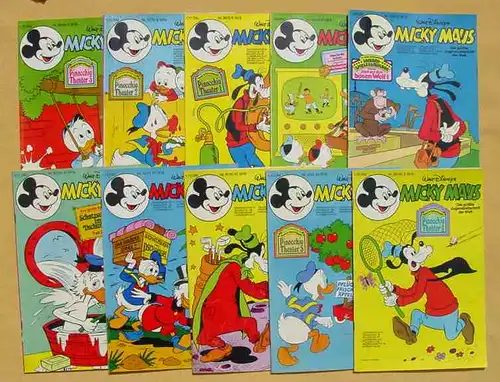 (1043888) Micky Maus-Hefte aus Jahrgang 1978 (36 Originalhefte !) # Walt Disney