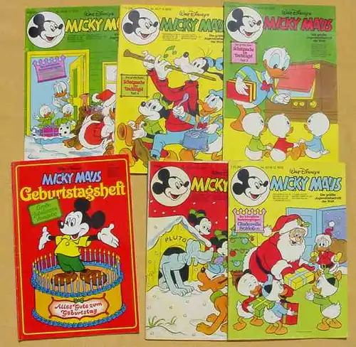 (1043888) Micky Maus-Hefte aus Jahrgang 1978 (36 Originalhefte !) # Walt Disney