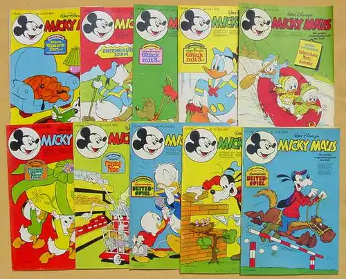 (1043889) Micky Maus-Hefte aus Jahrgang 1979 (43 Originalhefte !) # Walt Disney