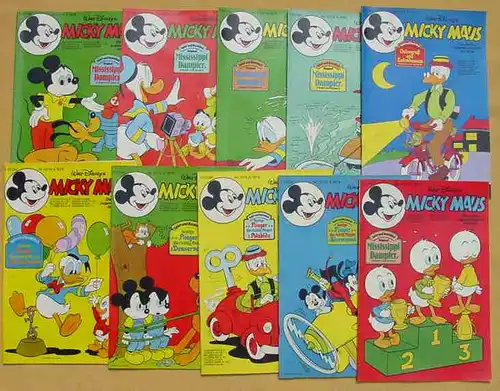 () Micky Maus-Hefte aus Jahrgang 1979 (43 Originalhefte !) # Walt Disney