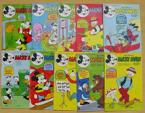 (1043889) Micky Maus-Hefte aus Jahrgang 1979 (43 Originalhefte !) # Walt Disney