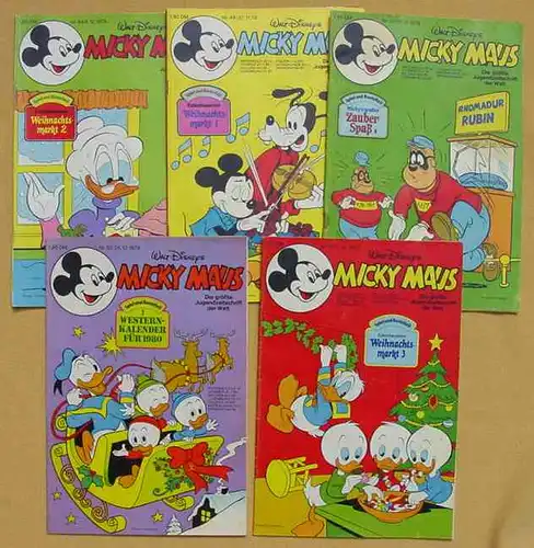 (1043889) Micky Maus-Hefte aus Jahrgang 1979 (43 Originalhefte !) # Walt Disney