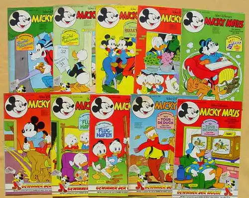 (1043892) Micky Maus-Hefte aus Jahrgang 1982 (51 Originalhefte !) # Walt Disney