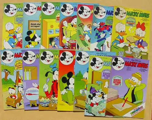 (1043893) Micky Maus-Hefte aus Jahrgang 1983 (41 Originalhefte !) # Walt Disney