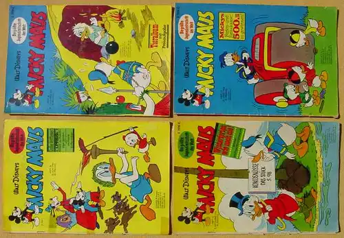 () 13 x MICKY MAUS Hefte aus 1965-1968. Originalhefte. Ehapa-Verlag # Walt Disney