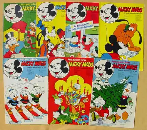 () 43 x Walt Disneys MICKY MAUS. 43 verschiedene Hefte von 1972. Guter Zustand. Ehapa-Verlag # Walt Disney